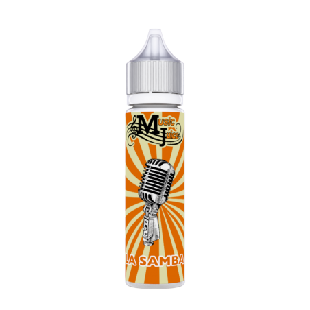 E-LIQUIDE LA SAMBA MUSIC JUICE 50ml - PÊCHE ABRICOT 50/50