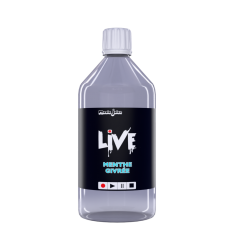 E-liquide LIVE Menthe givrée 1 Litre – Music-Juice 2
