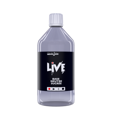 Base LIVE Sucrée 1 Litre – Music-Juice -50/50