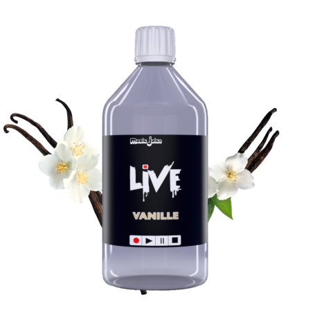 E-liquide LIVE Vanille 1 Litre – Music-Juice